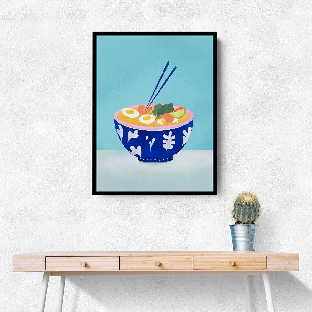 Ramen Bowl Wall Art