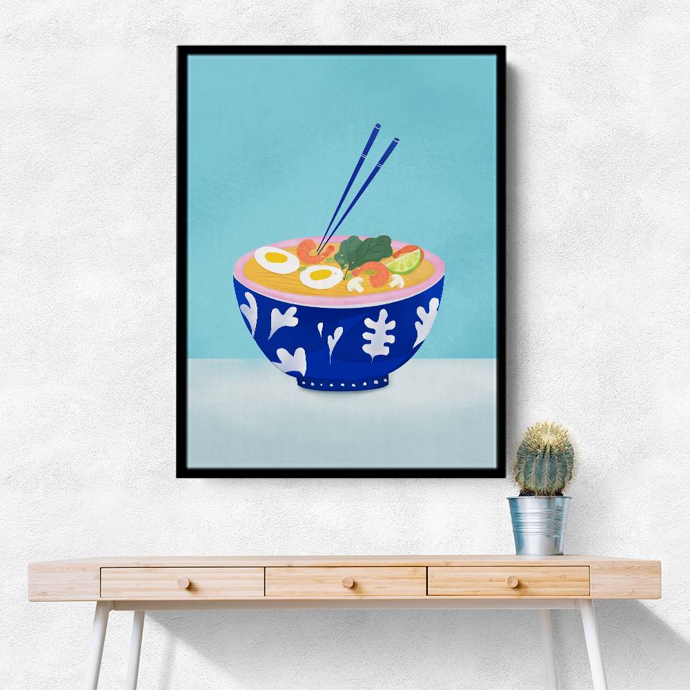 Ramen Bowl Wall Art