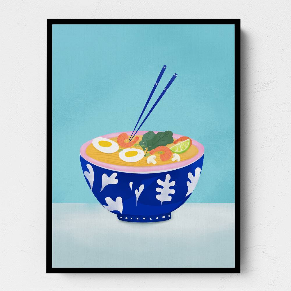 Ramen Bowl Wall Art