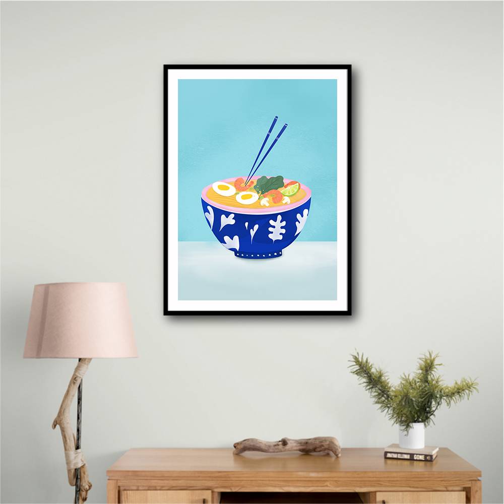 Ramen Bowl Wall Art