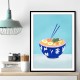 Ramen Bowl Wall Art