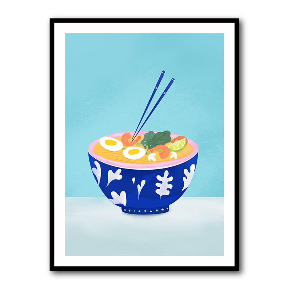 Ramen Bowl Wall Art