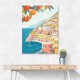 Positano Coast Italy Wall Art