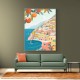 Positano Coast Italy Wall Art