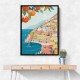 Positano Coast Italy Wall Art