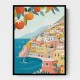 Positano Coast Italy Wall Art