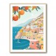 Positano Coast Italy Wall Art