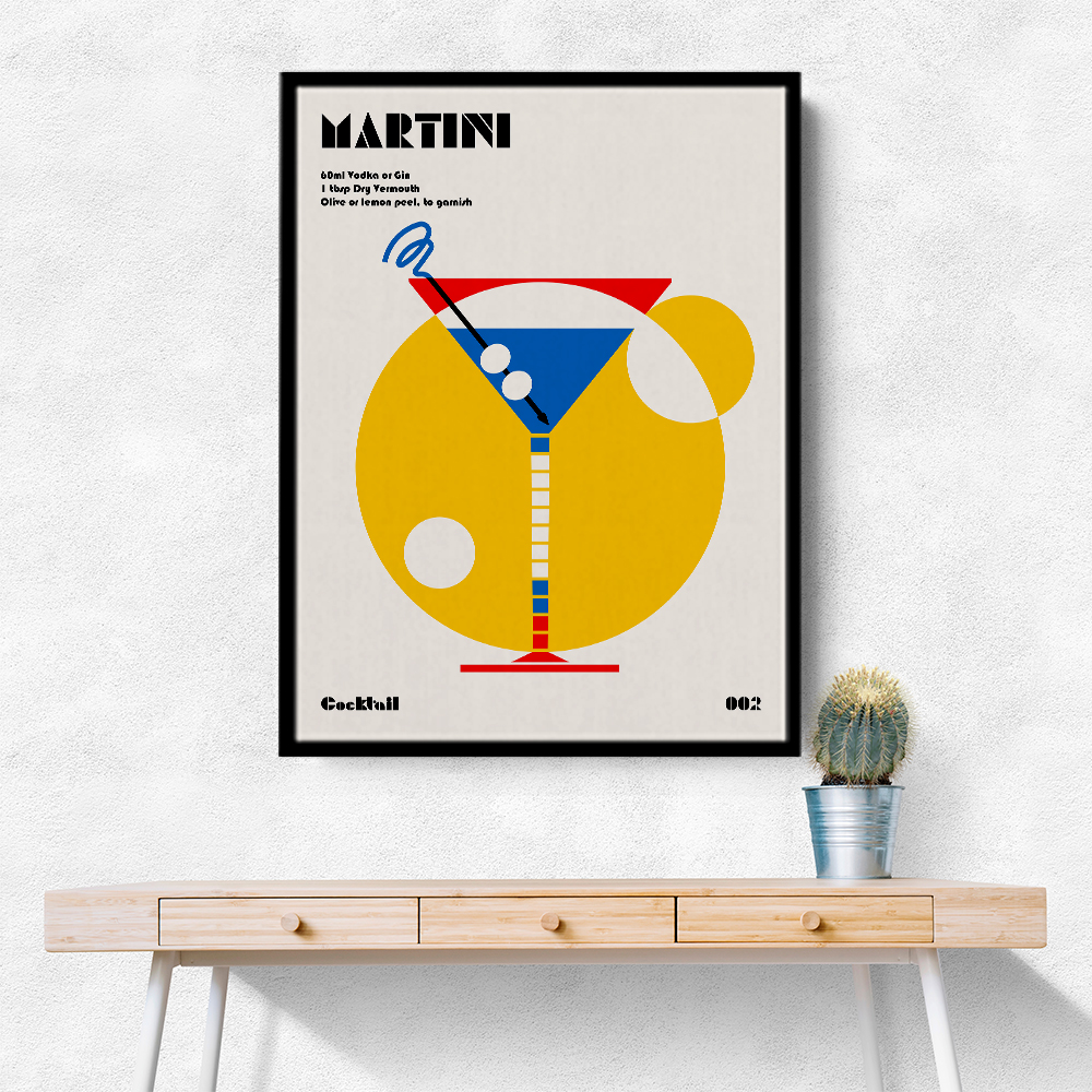 Martini Bauhaus Cocktail