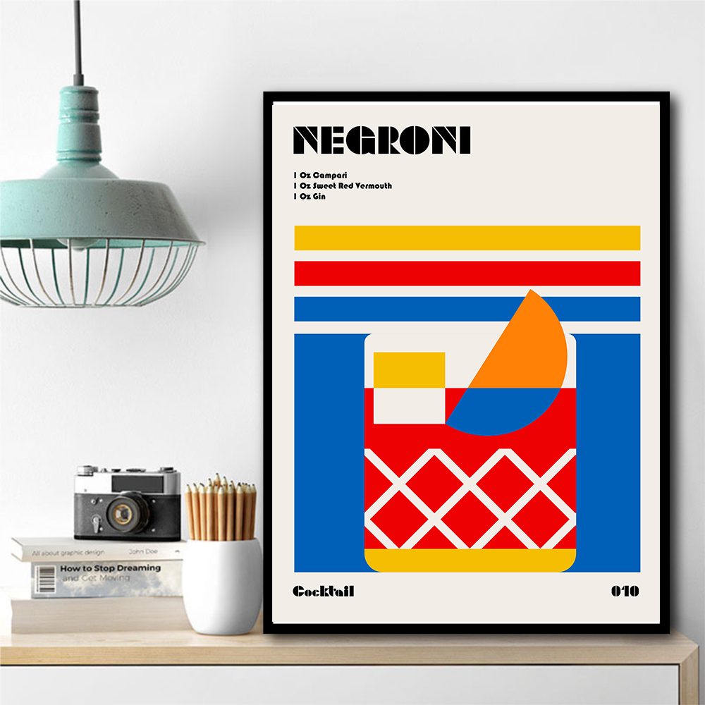 Negroni Bauhaus Cocktail