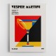 Vesper Martini Bauhaus Cocktail