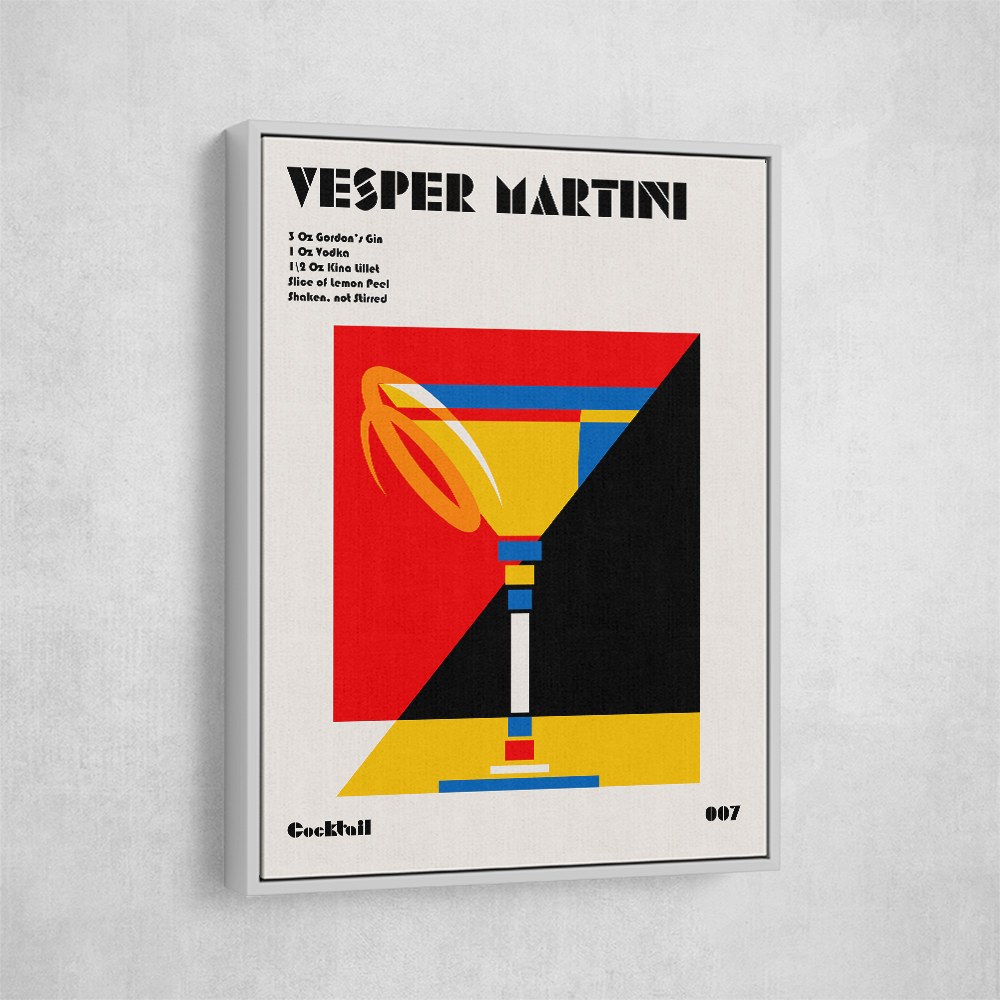 Vesper Martini Bauhaus Cocktail