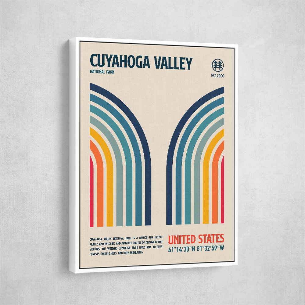 Cuyahoga National Park Travel Poster