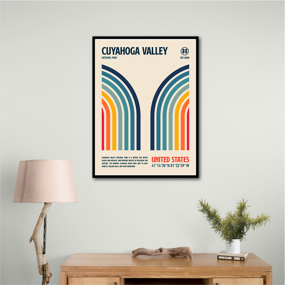 Cuyahoga National Park Travel Poster