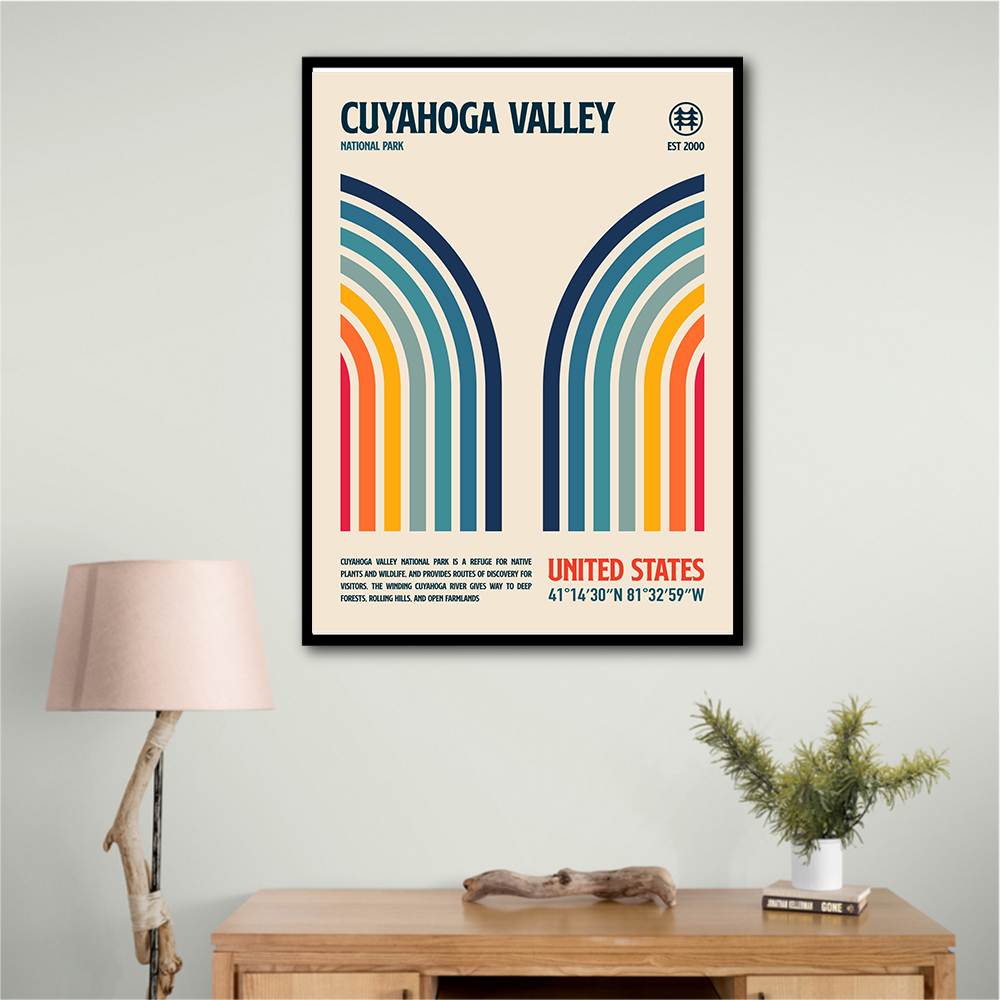 Cuyahoga National Park Travel Poster