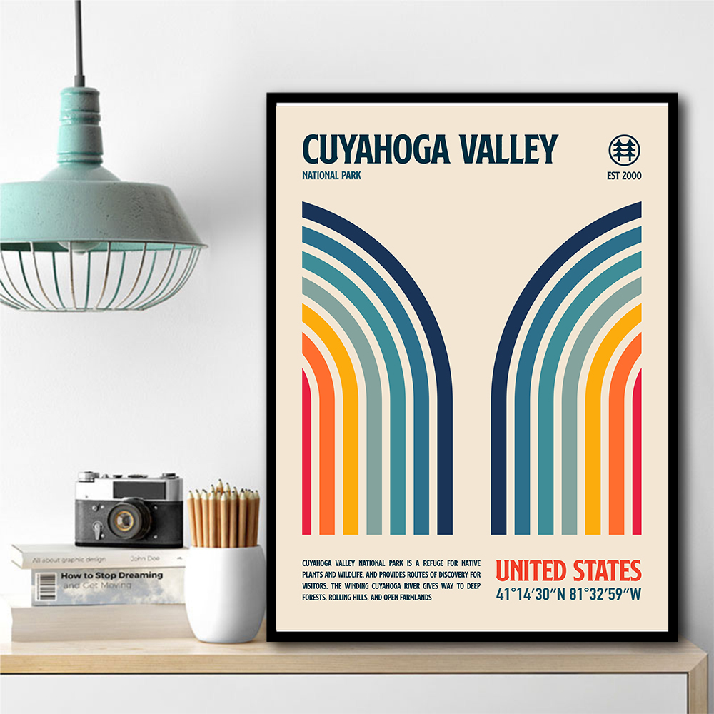 Cuyahoga National Park Travel Poster