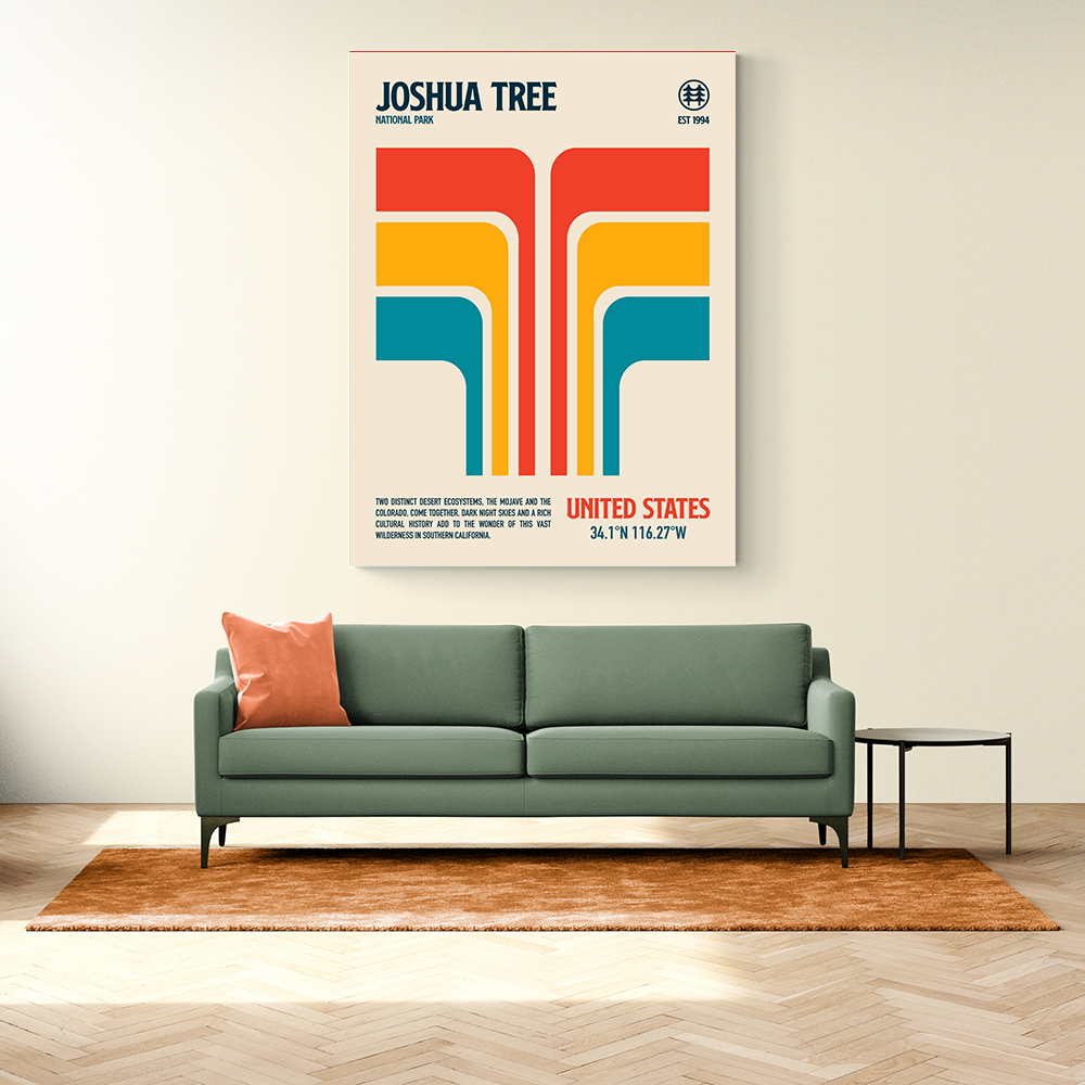 Joshua Tree National Park Travel Poster