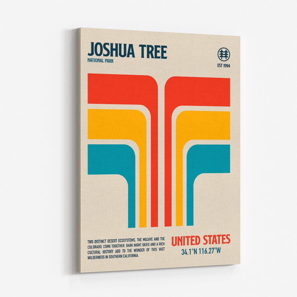 Joshua Tree National Park Travel Poster