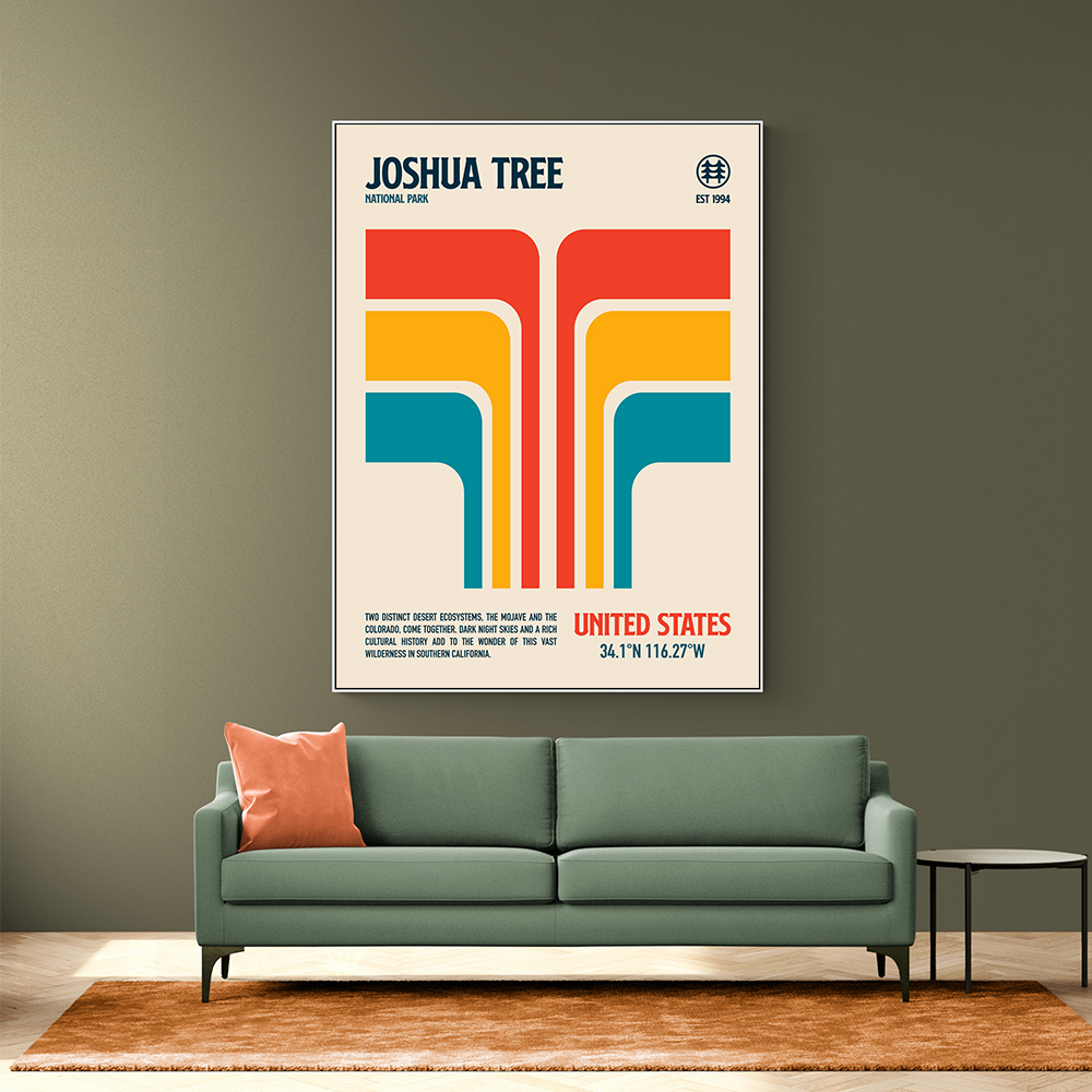 Joshua Tree National Park Travel Poster