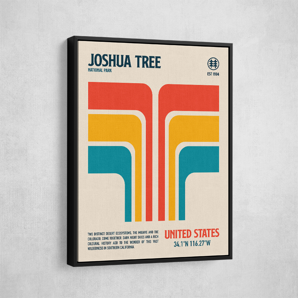 Joshua Tree National Park Travel Poster