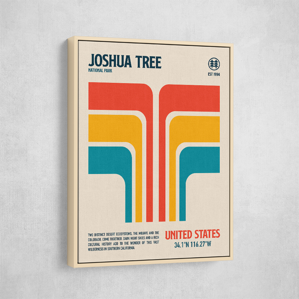 Joshua Tree National Park Travel Poster