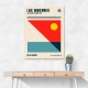 Lake Windermere Lake District National Park Travel Poster