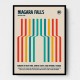 Niagara Falls National Park Travel Poster