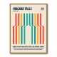 Niagara Falls National Park Travel Poster