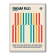 Niagara Falls National Park Travel Poster