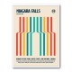 Niagara Falls National Park Travel Poster