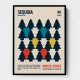 Sequoia National Park Travel Poster