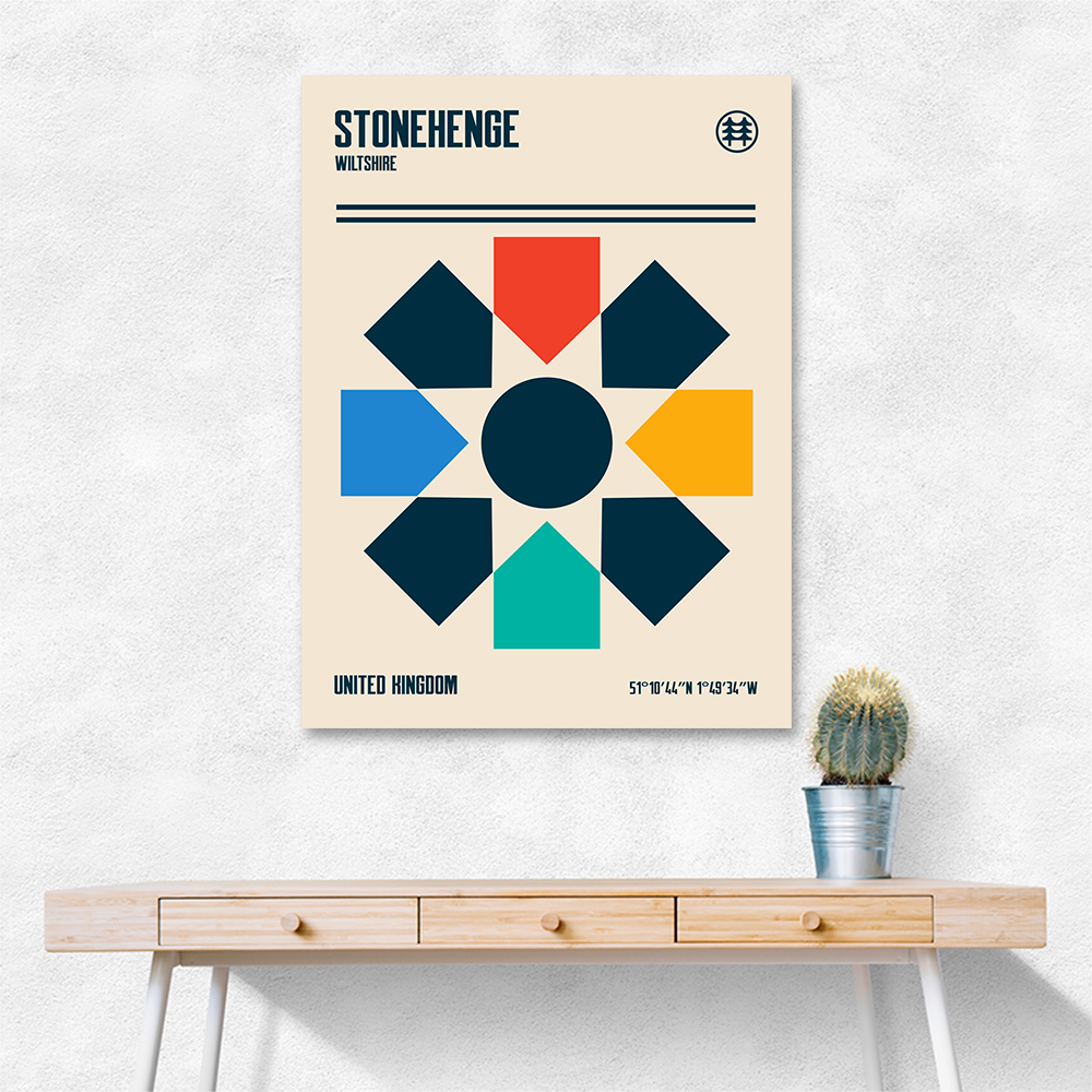 Stonehenge Travel Poster