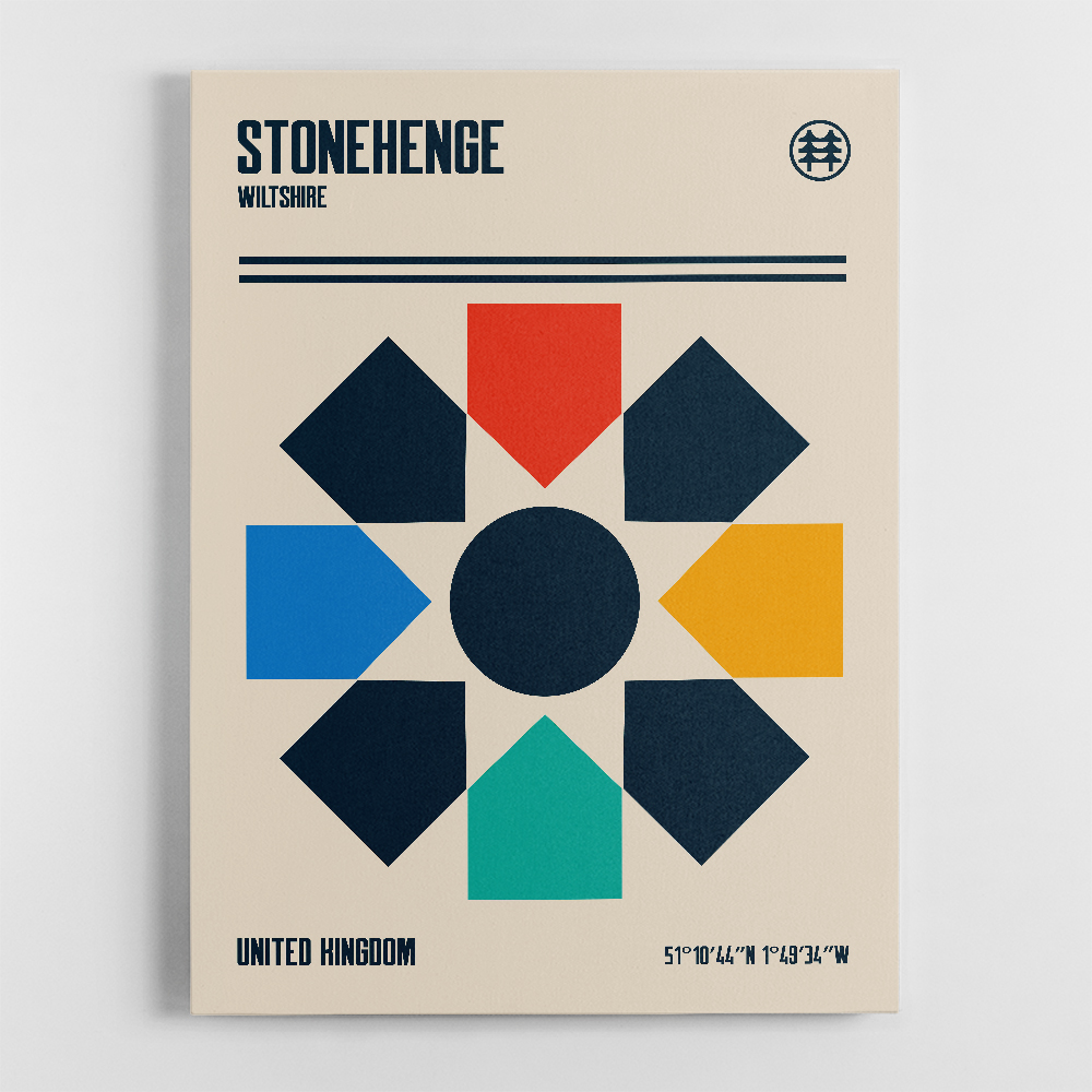 Stonehenge Travel Poster