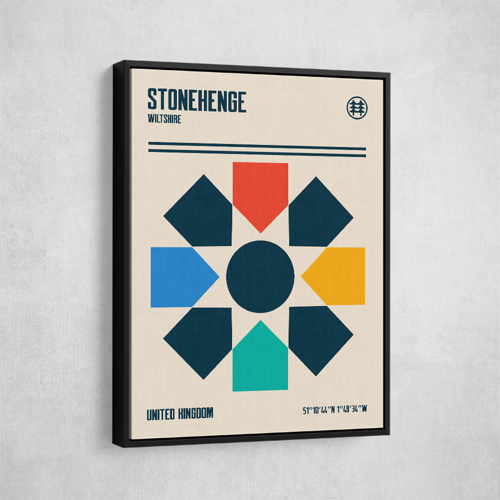 Stonehenge Travel Poster