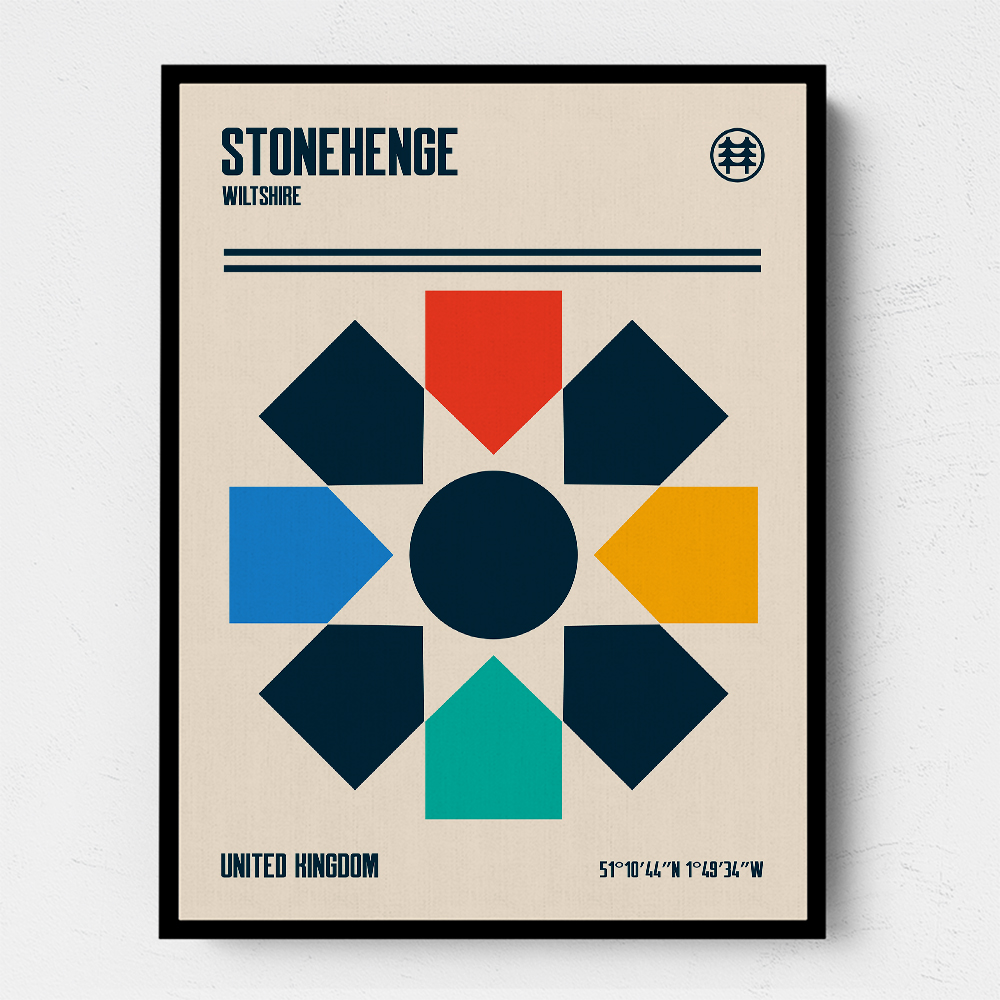 Stonehenge Travel Poster