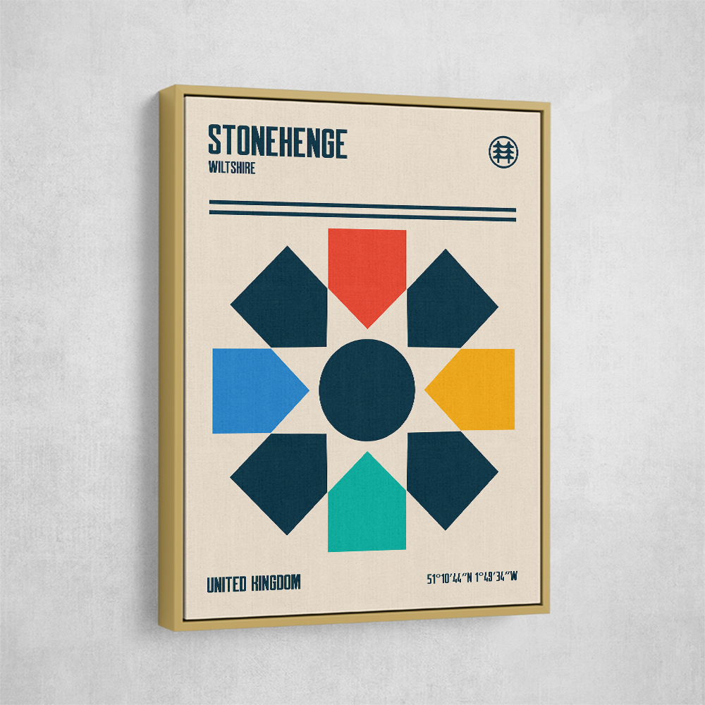 Stonehenge Travel Poster