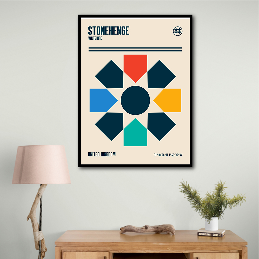 Stonehenge Travel Poster