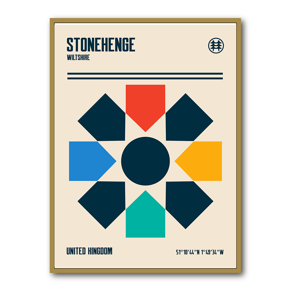 Stonehenge Travel Poster