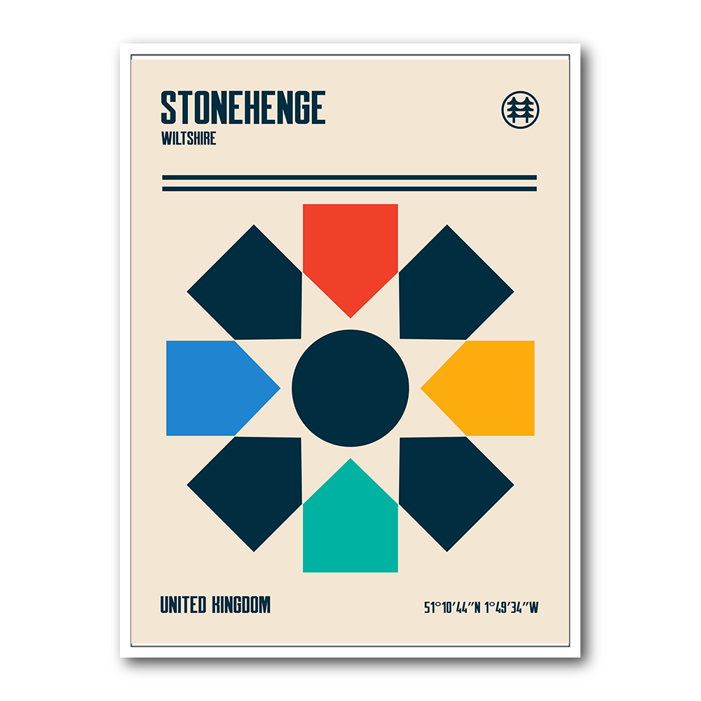 Stonehenge Travel Poster