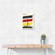 Berlin Retro Travel Print