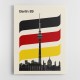 Berlin Retro Travel Print