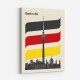 Berlin Retro Travel Print