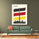 Berlin Retro Travel Print