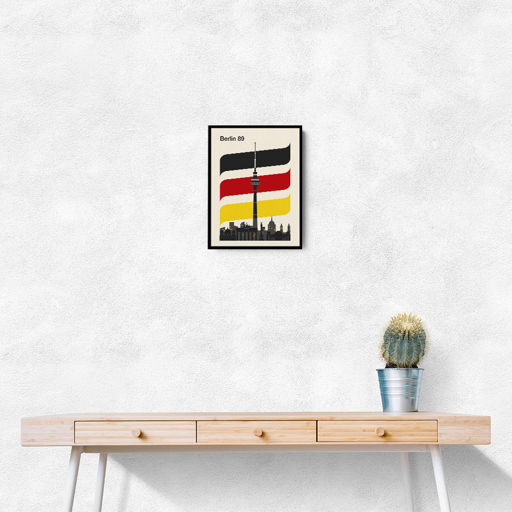 Berlin Retro Travel Print