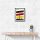 Berlin Retro Travel Print