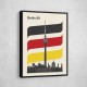 Berlin Retro Travel Print