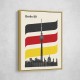 Berlin Retro Travel Print