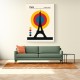 Paris Eiffel Tower Retro travel Print