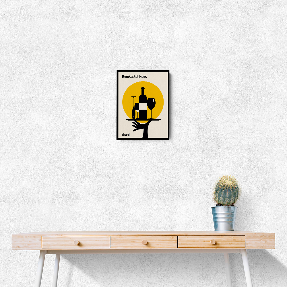 Mosel Wine Minimalist Print