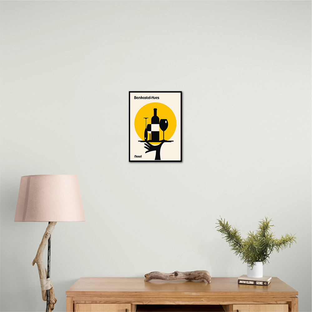 Mosel Wine Minimalist Print