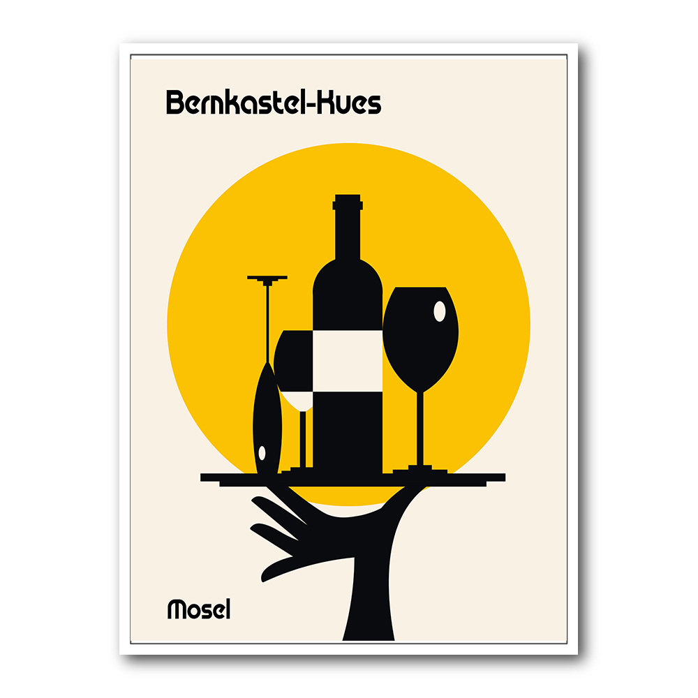 Mosel Wine Minimalist Print